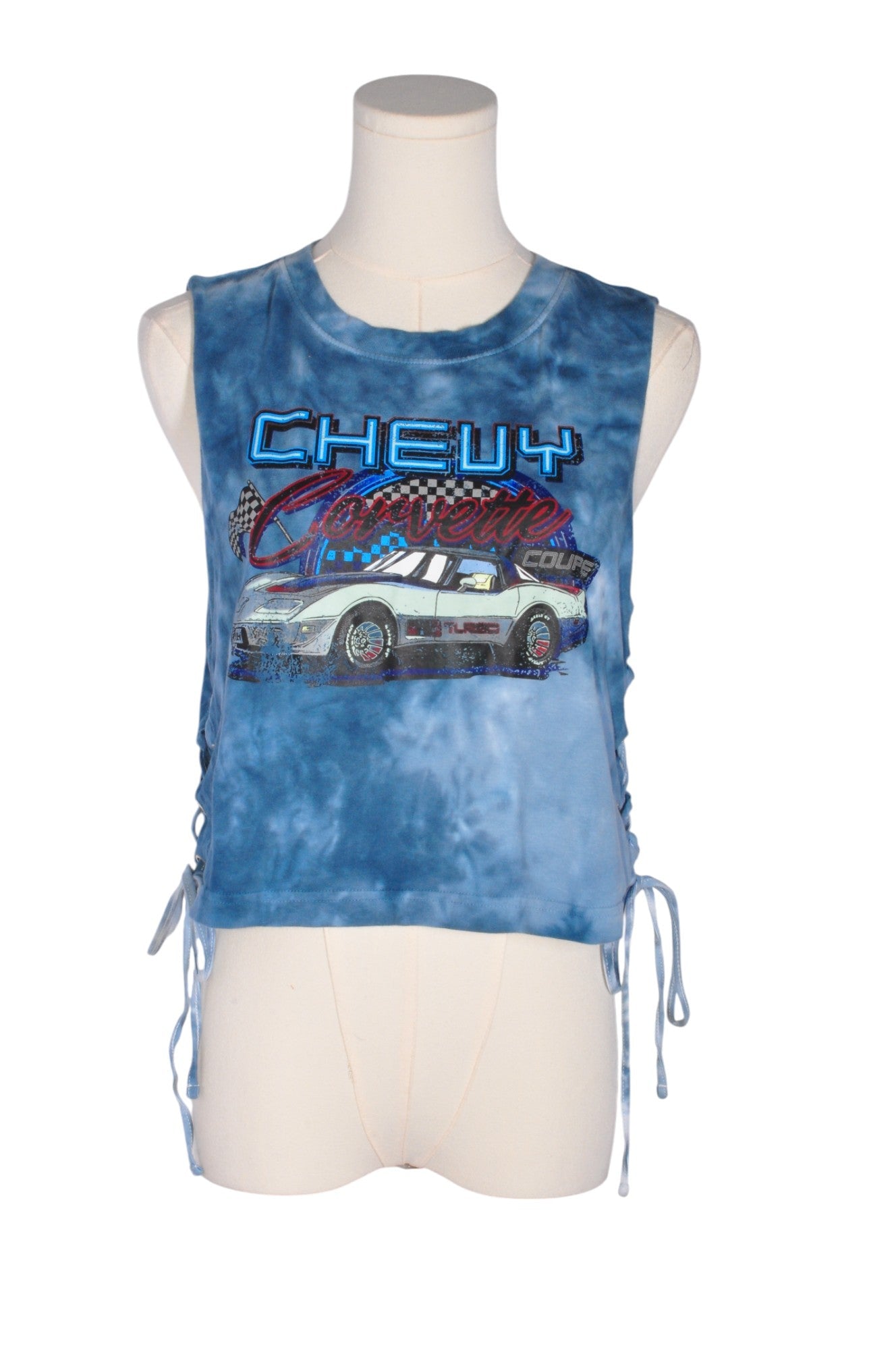 CHEMISTRY Women Crop Tops Regular fit in Blue - Size M | 13.2 $ KOOP