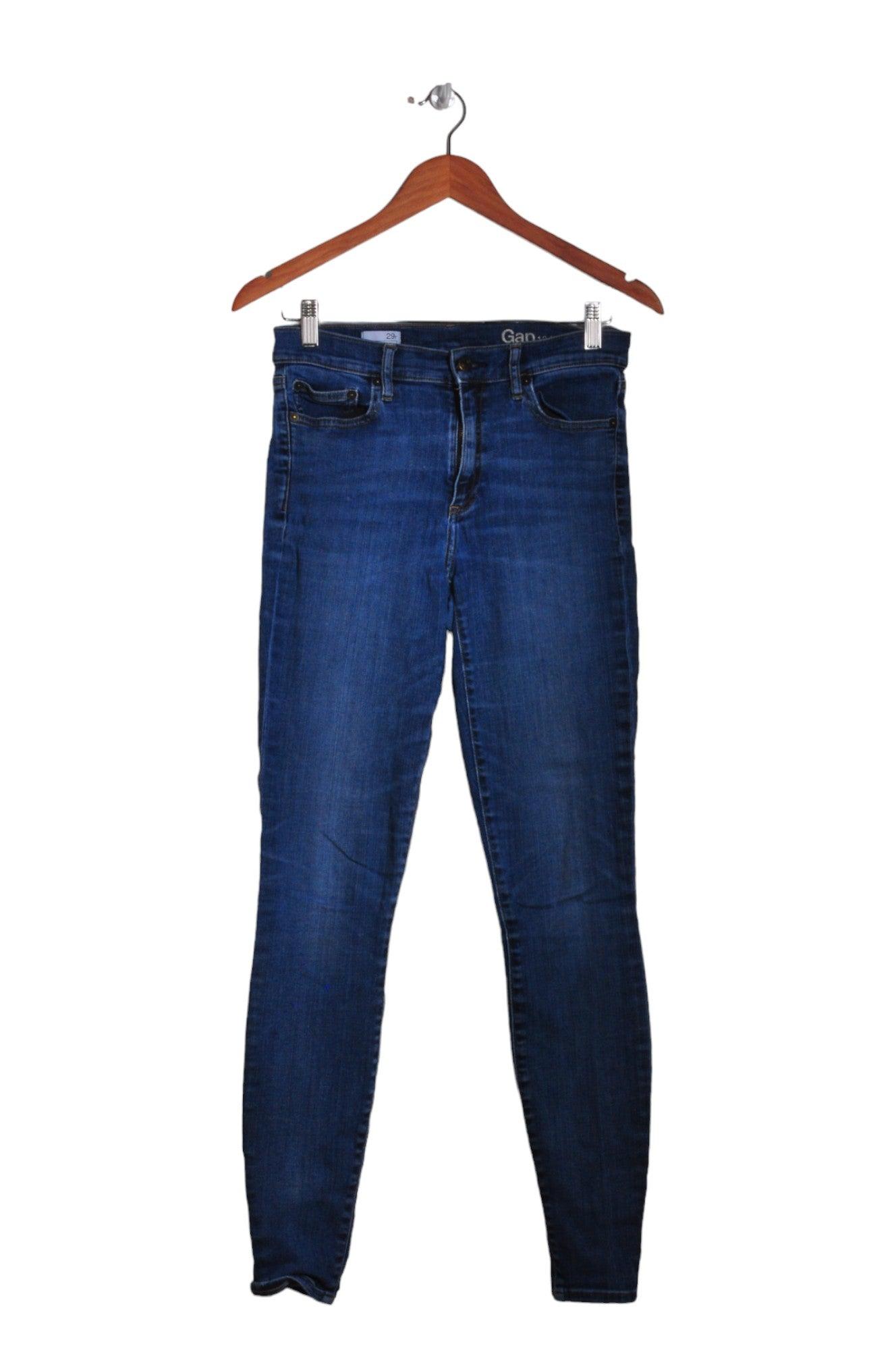 GAP Women Straight-Legged Jeans Regular fit in Blue - Size 29 | 31.55 $ KOOP