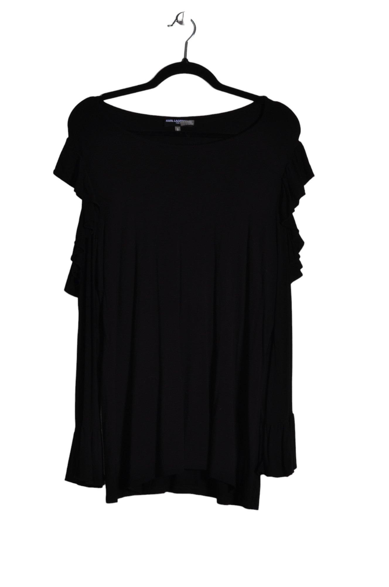 KARL LAGERFELD Women Blouses Regular fit in Black - Size L | 49.99 $ KOOP