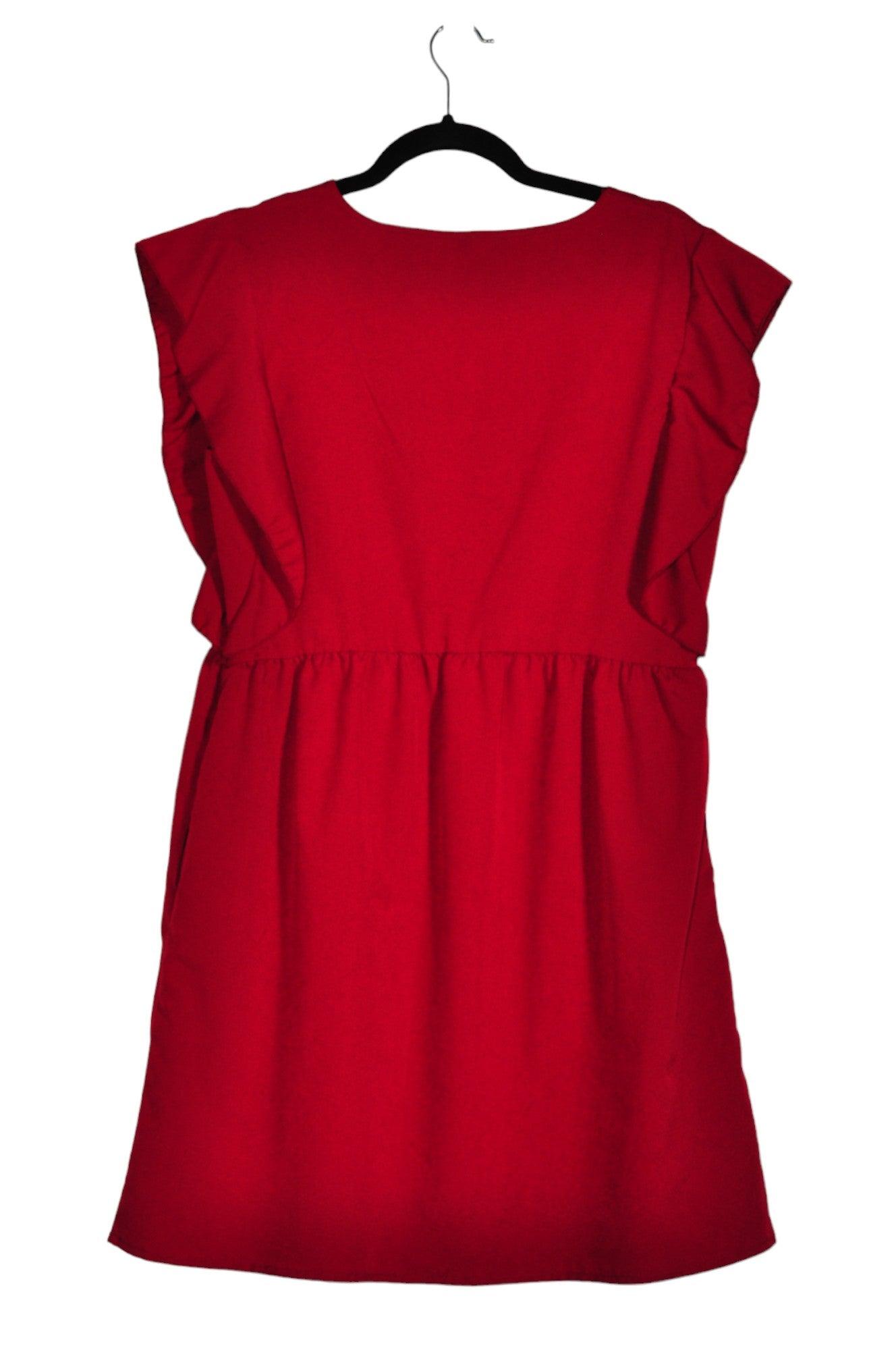 SHEIN Women Mini Dresses Regular fit in Red - Size M | 13.25 $ KOOP