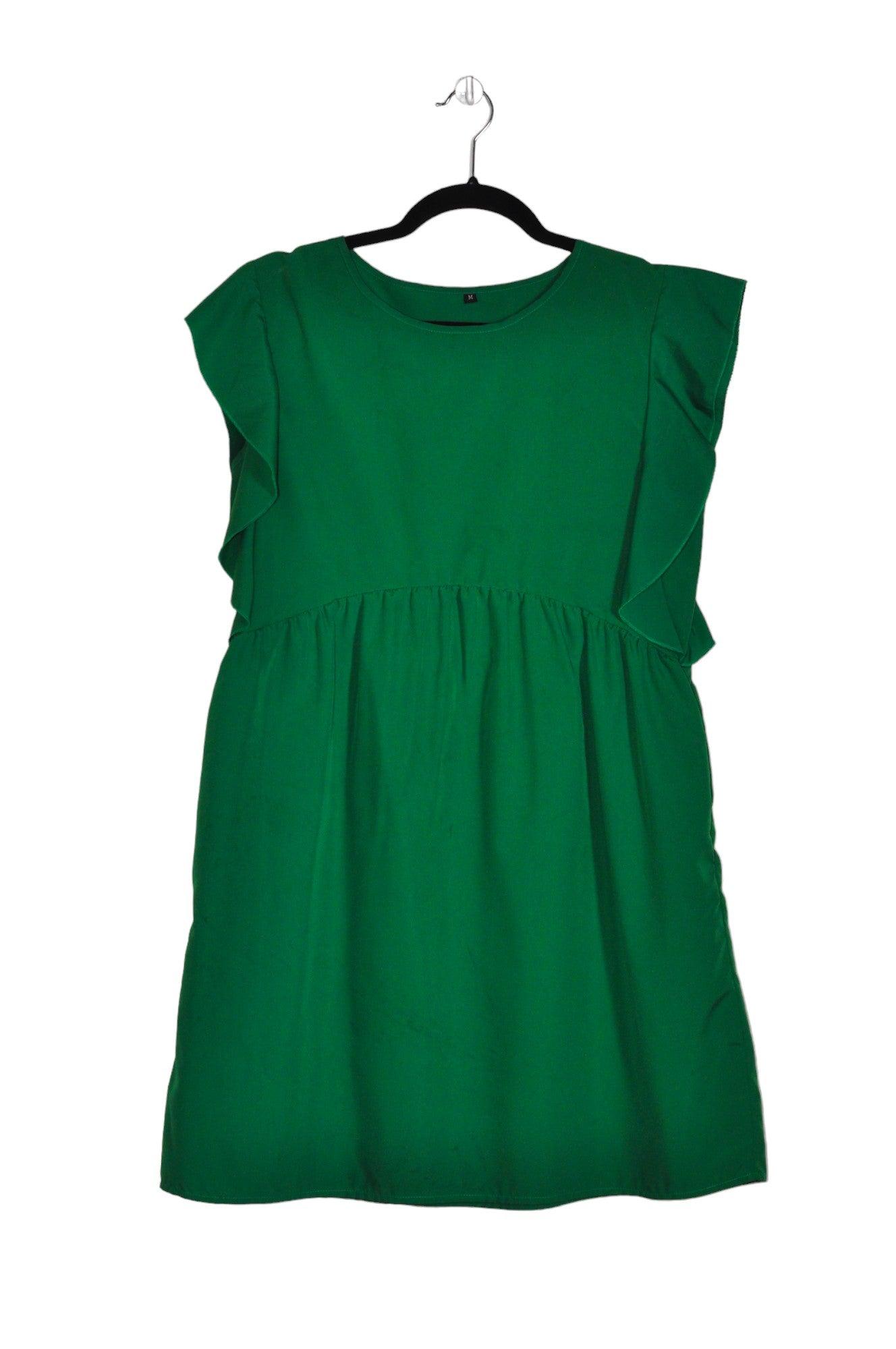 SHEIN Women Mini Dresses Regular fit in Green - Size M | 13.25 $ KOOP