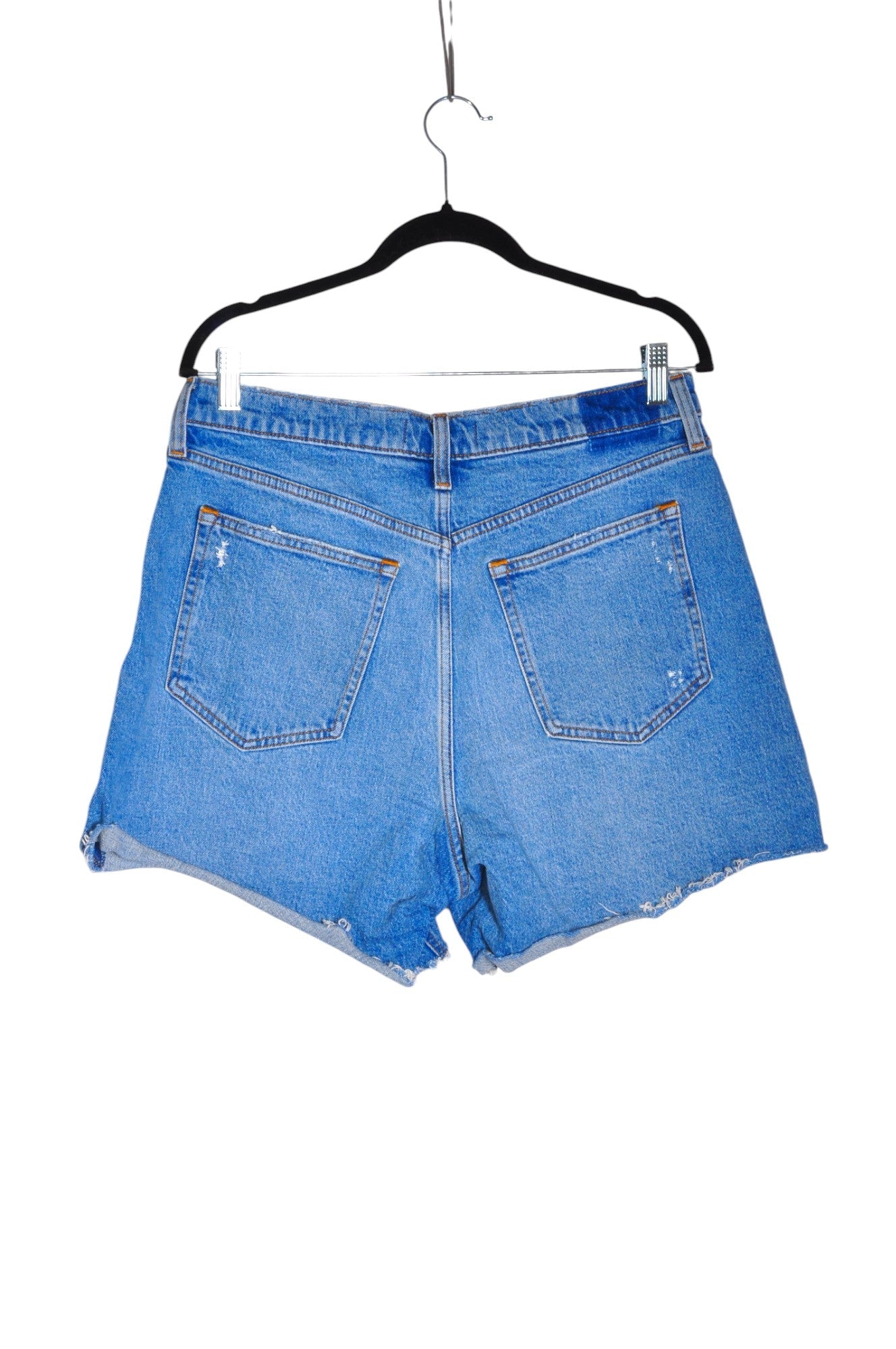 ABERCROMBIE & FITCH Women Denim Shorts Regular fit in Blue - Size 31 | 23.29 $ KOOP