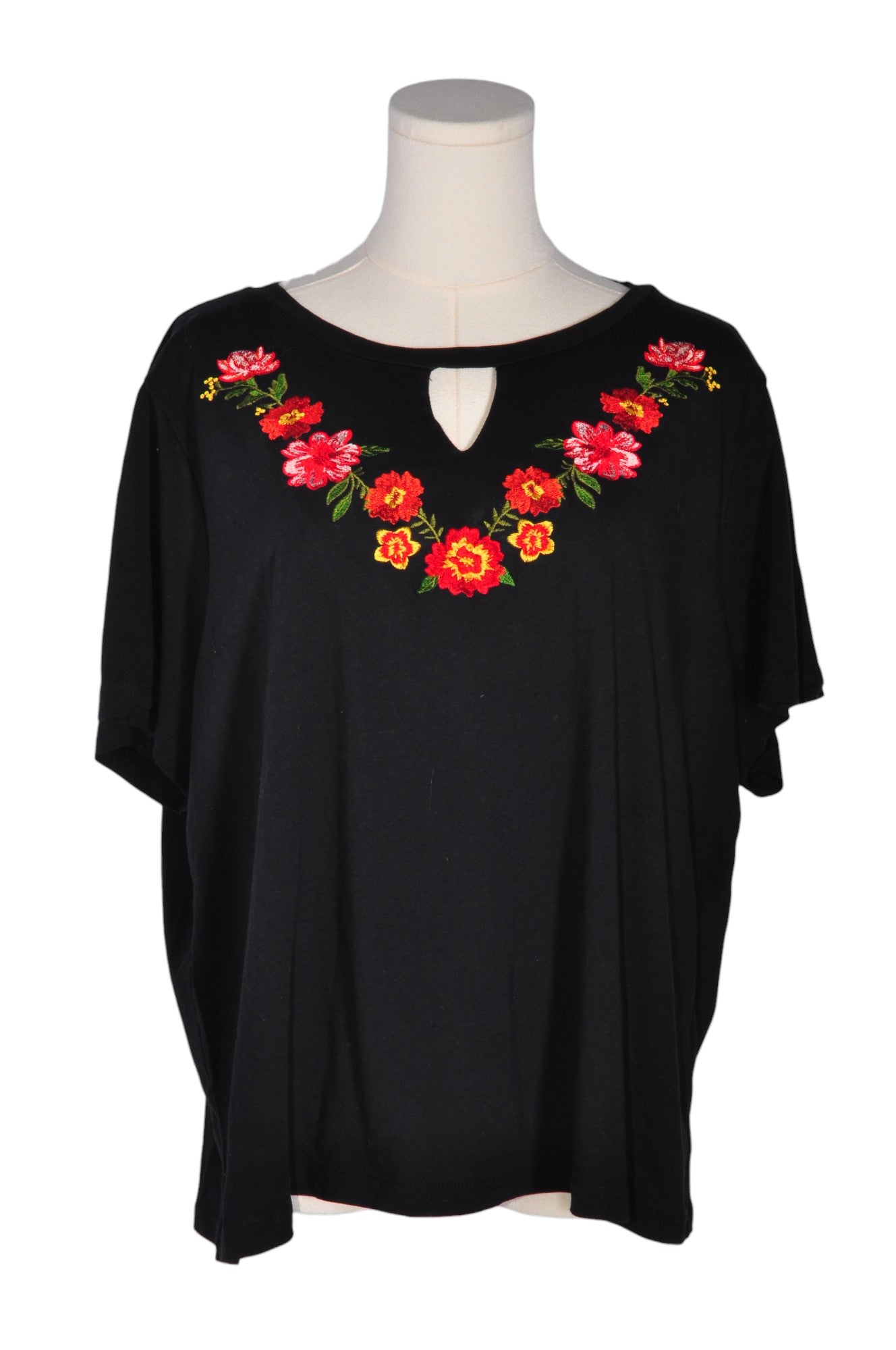 SHEIN Women Blouses Regular fit in Black - Size 2XL | 9.99 $ KOOP