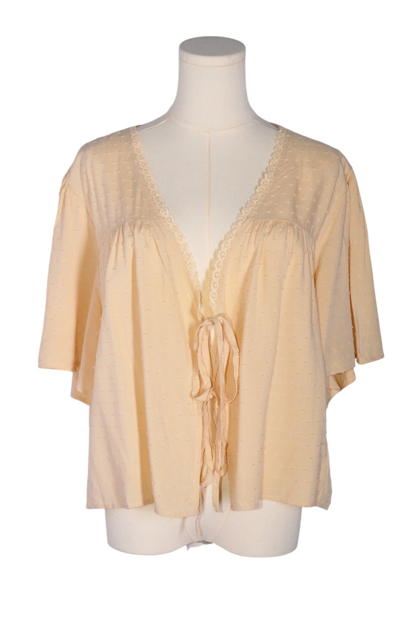 SHEIN Women Blouses Regular fit in Beige - Size 2XL | 9.99 $ KOOP