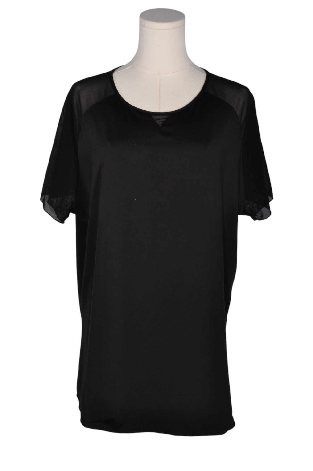 SHEIN Women T-Shirts Regular fit in Black - Size 2XL | 9.99 $ KOOP