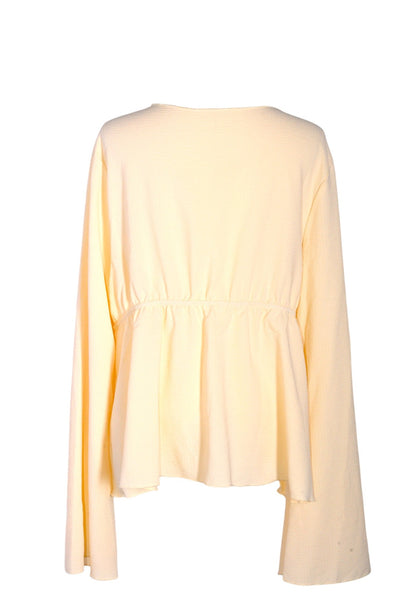 SHEIN Women Blouses Regular fit in Beige - Size 2XL | 9.99 $ KOOP