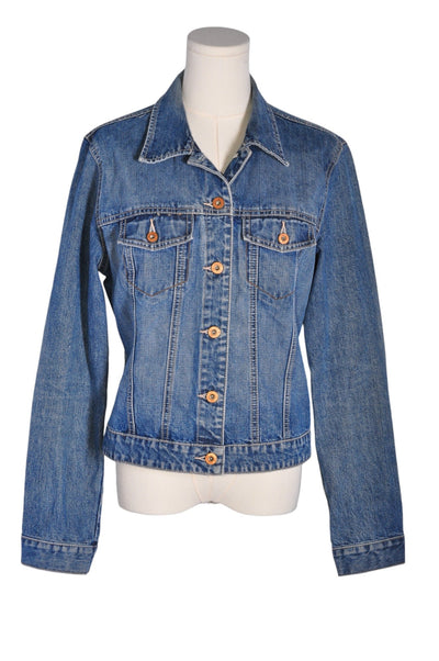 GAP Women Denim Jackets Regular fit in Blue - Size M | 32.29 $ KOOP