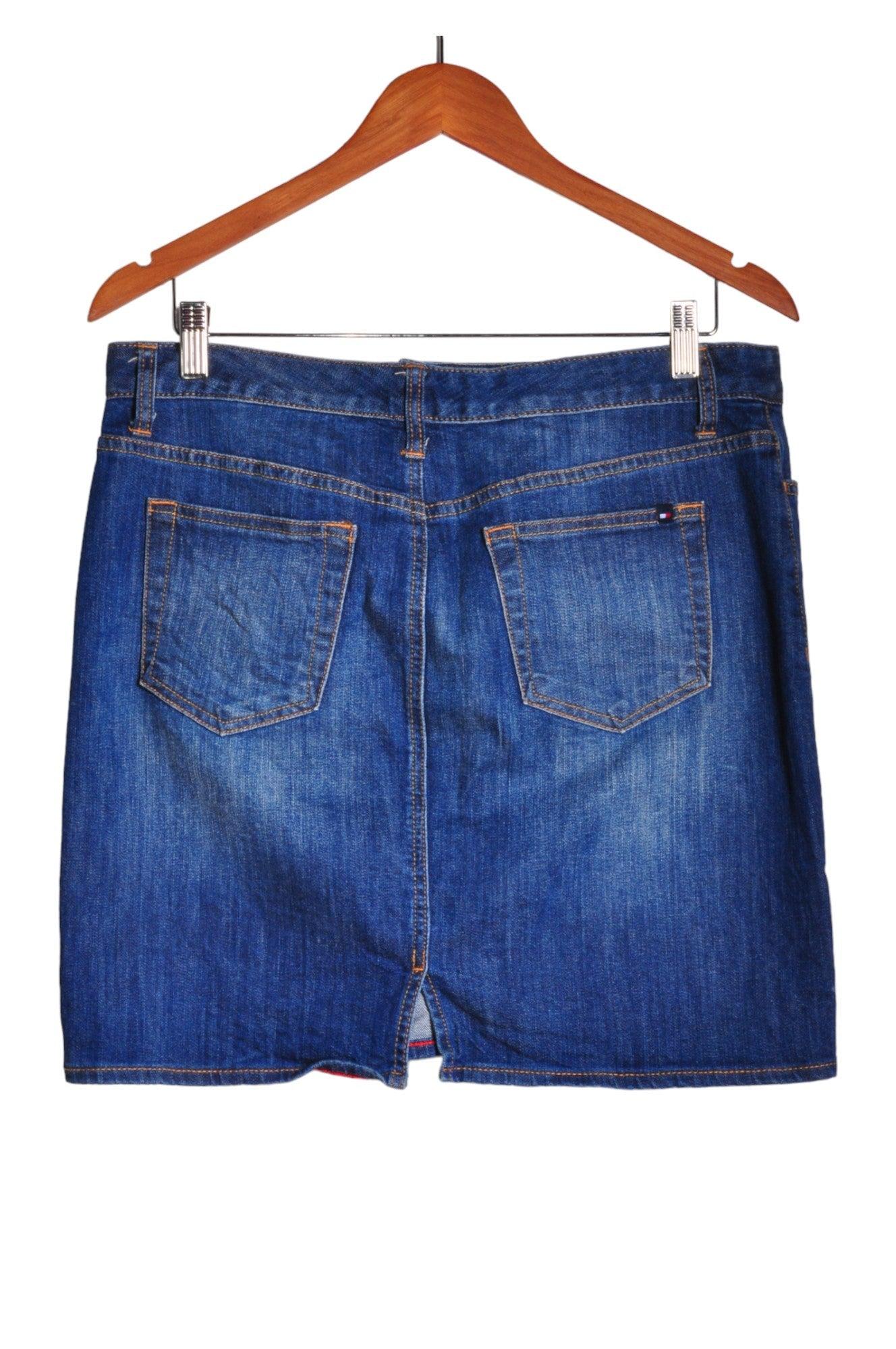 TOMMY HILFIGER Women Denim Skirts Regular fit in Blue - Size L | 32.3 $ KOOP