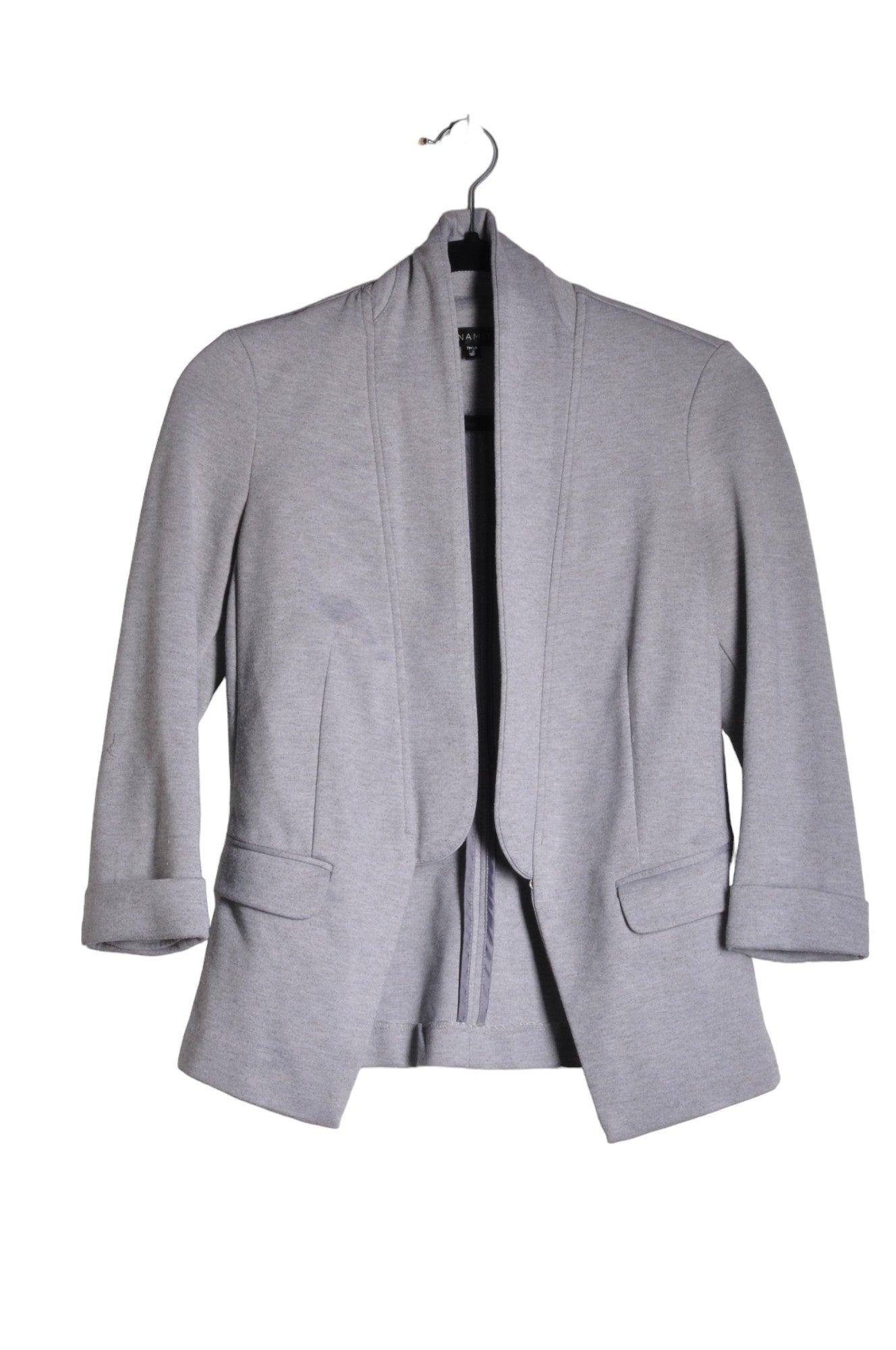 DYNAMITE Women Cardigans Regular fit in Gray - Size XS | 11.15 $ KOOP