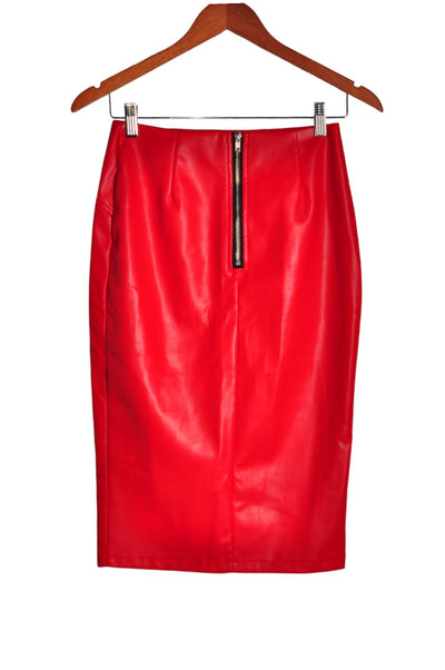 SHEIN Women Pencil Skirts Regular fit in Red - Size XS | 12.3 $ KOOP