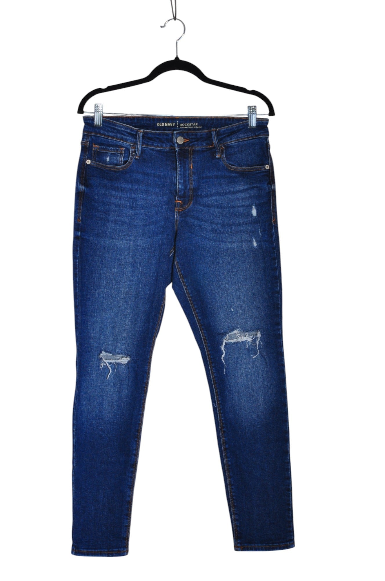 OLD NAVY Women Skinny Jeans Regular fit in Blue - Size 8 | 11.29 $ KOOP