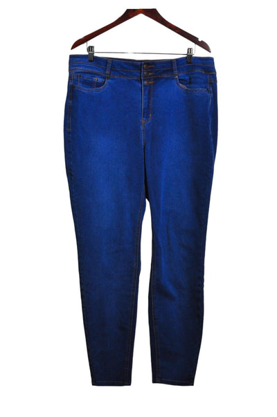 LOVE & LEGEND Women Straight-Legged Jeans Regular fit in Blue - Size 16 | 24.18 $ KOOP