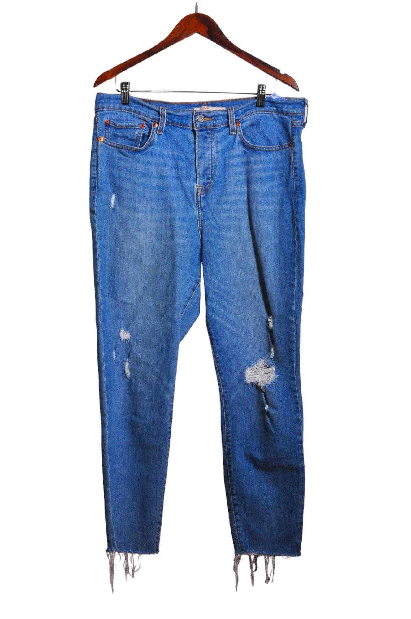 LEVI'S Women Straight-Legged Jeans Regular fit in Blue - Size 16 | 29.99 $ KOOP