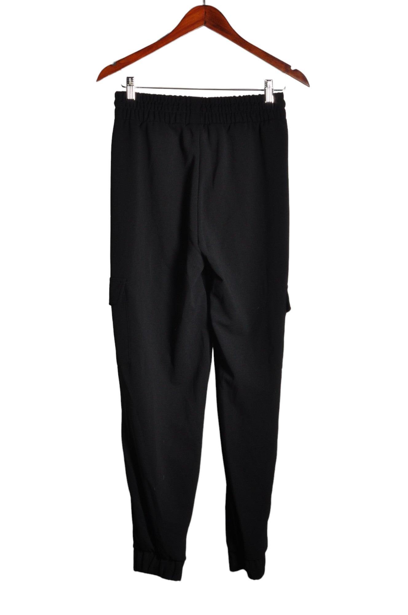 FOREVER 21 Women Work Pants Regular fit in Black - Size L | 11.29 $ KOOP