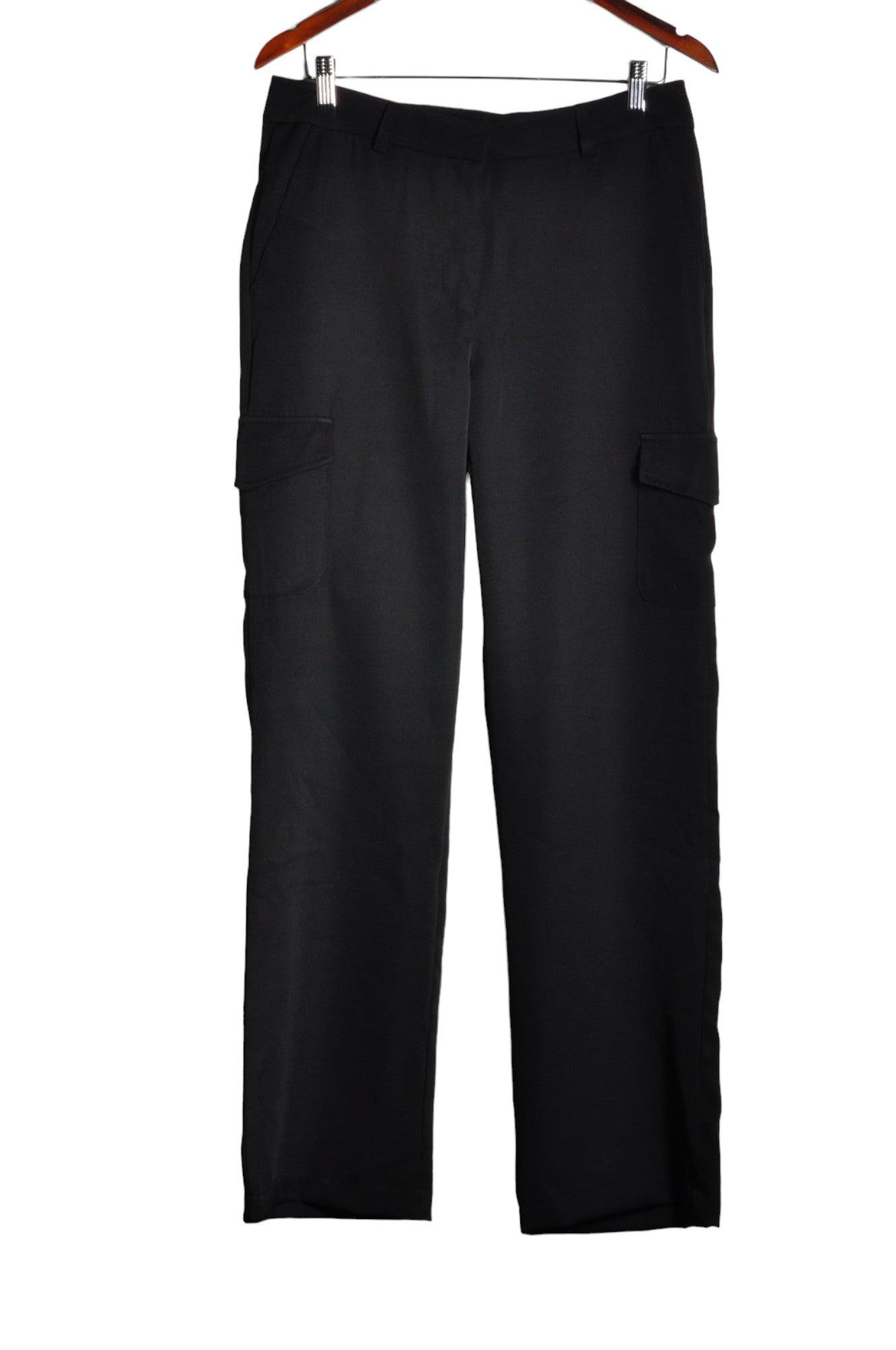 FOREVER 21 Women Work Pants Regular fit in Black - Size XL | 11.29 $ KOOP