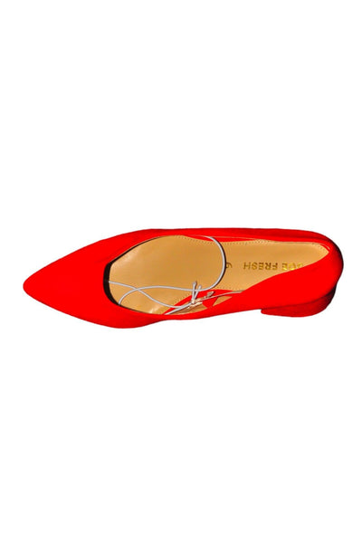 JOE FRESH Women Heels Regular fit in Orange - Size 6 | 11.2 $ KOOP