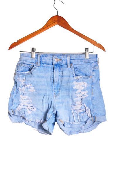 AMERICAN EAGLE Women Denim Shorts Regular fit in Blue - Size 6 | 11.99 $ KOOP