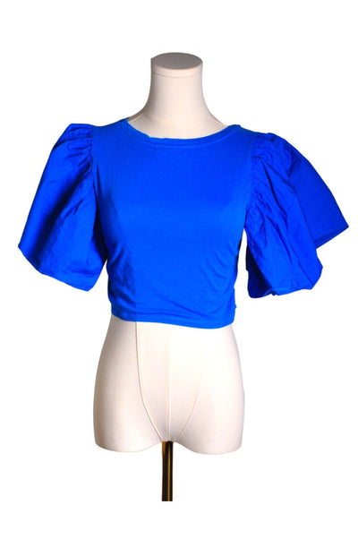 ZARA Women Crop Tops Regular fit in Blue - Size S | 14.99 $ KOOP