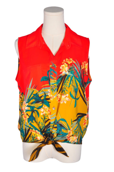 VINCE CAMUTO Women Button Down Tops Regular fit in Orange - Size M | 54.99 $ KOOP