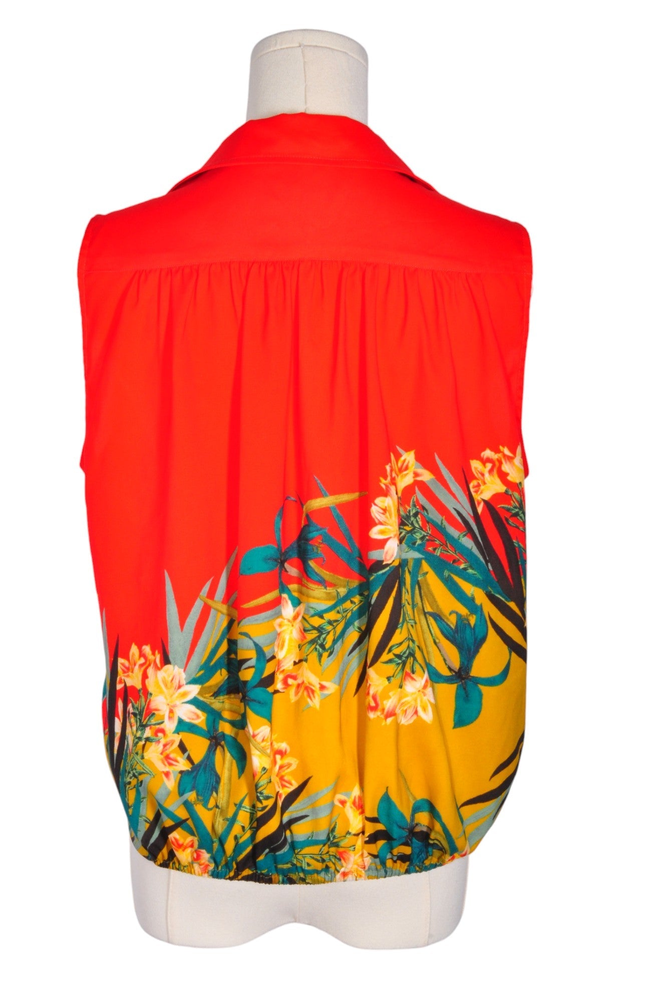 VINCE CAMUTO Women Button Down Tops Regular fit in Orange - Size M | 54.99 $ KOOP