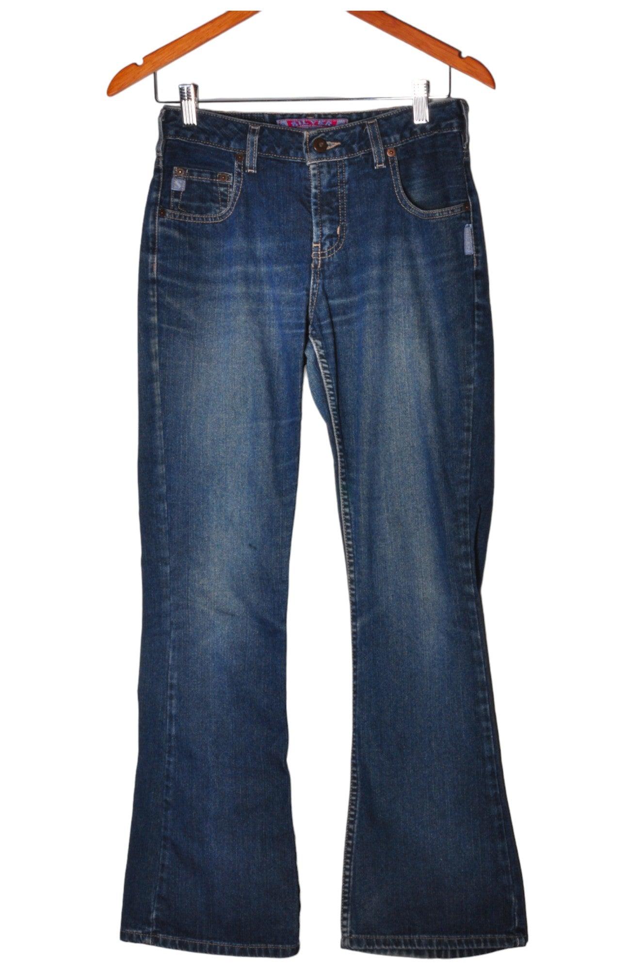 SILVER JEANS Women Straight-Legged Jeans Regular fit in Blue - Size 27x30 | 29.99 $ KOOP