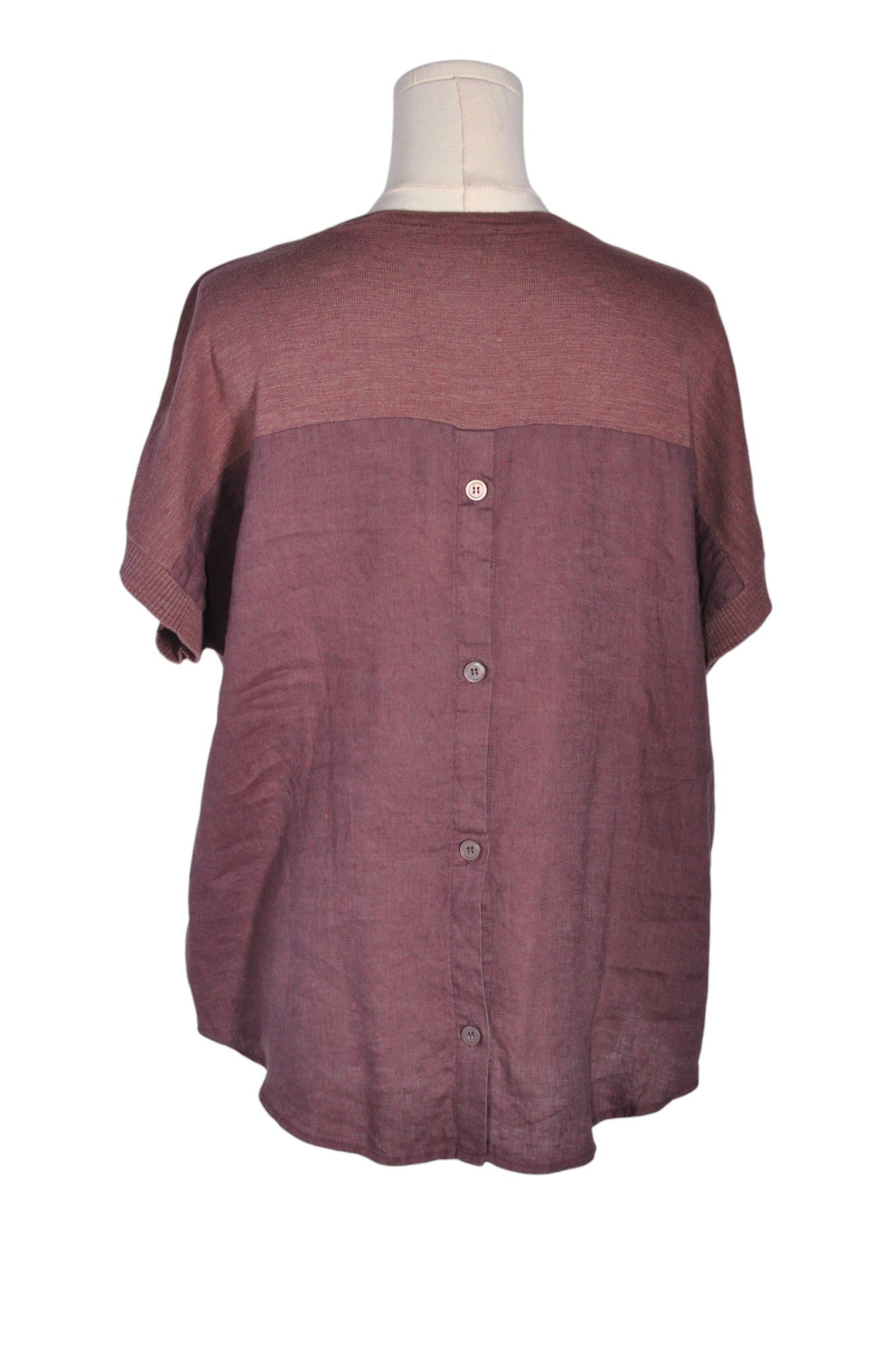 DKNY Women T-Shirts Regular fit in Brown - Size M | 26.5 $ KOOP