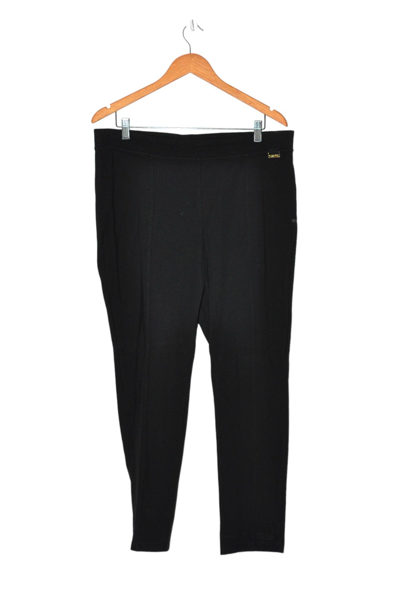 MANGO Women Work Pants Regular fit in Black - Size XXL | 17.29 $ KOOP