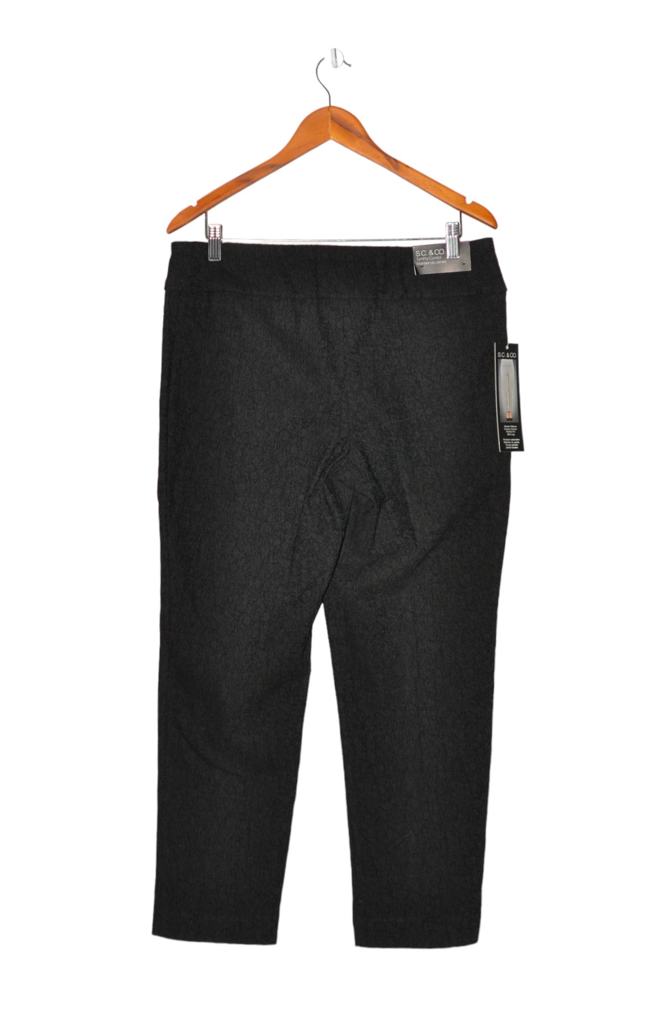 S.C. & CO. Women Work Pants Regular fit in Black - Size 14 | 9.99 $ KOOP