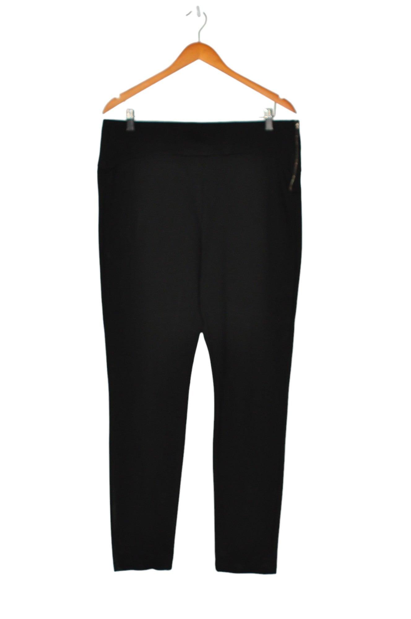 ZARA Women Work Pants Regular fit in Black - Size XXL | 13.99 $ KOOP