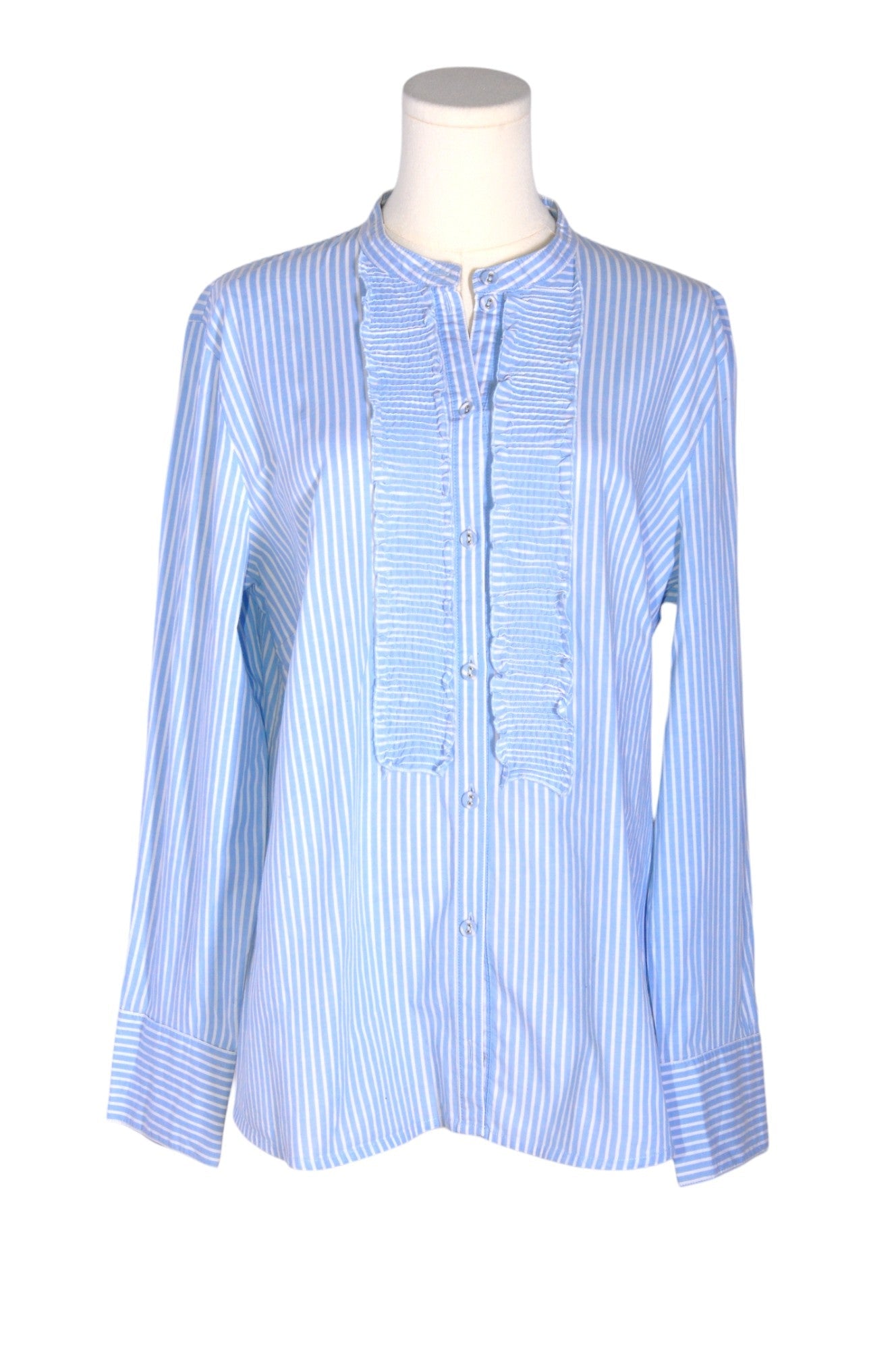 OLSEN Women Button Down Tops Regular fit in Blue - Size M | 29.99 $ KOOP