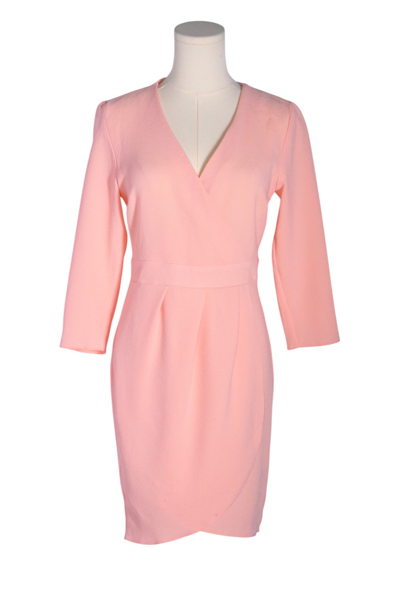 ASOS Women Wrap Dresses Regular fit in Pink - Size 6 | 25.29 $ KOOP