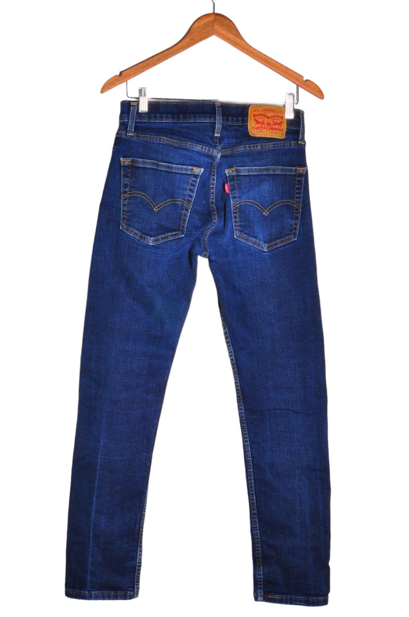 LEVI'S Women Straight-Legged Jeans Regular fit in Blue - Size 30x32 | 24 $ KOOP