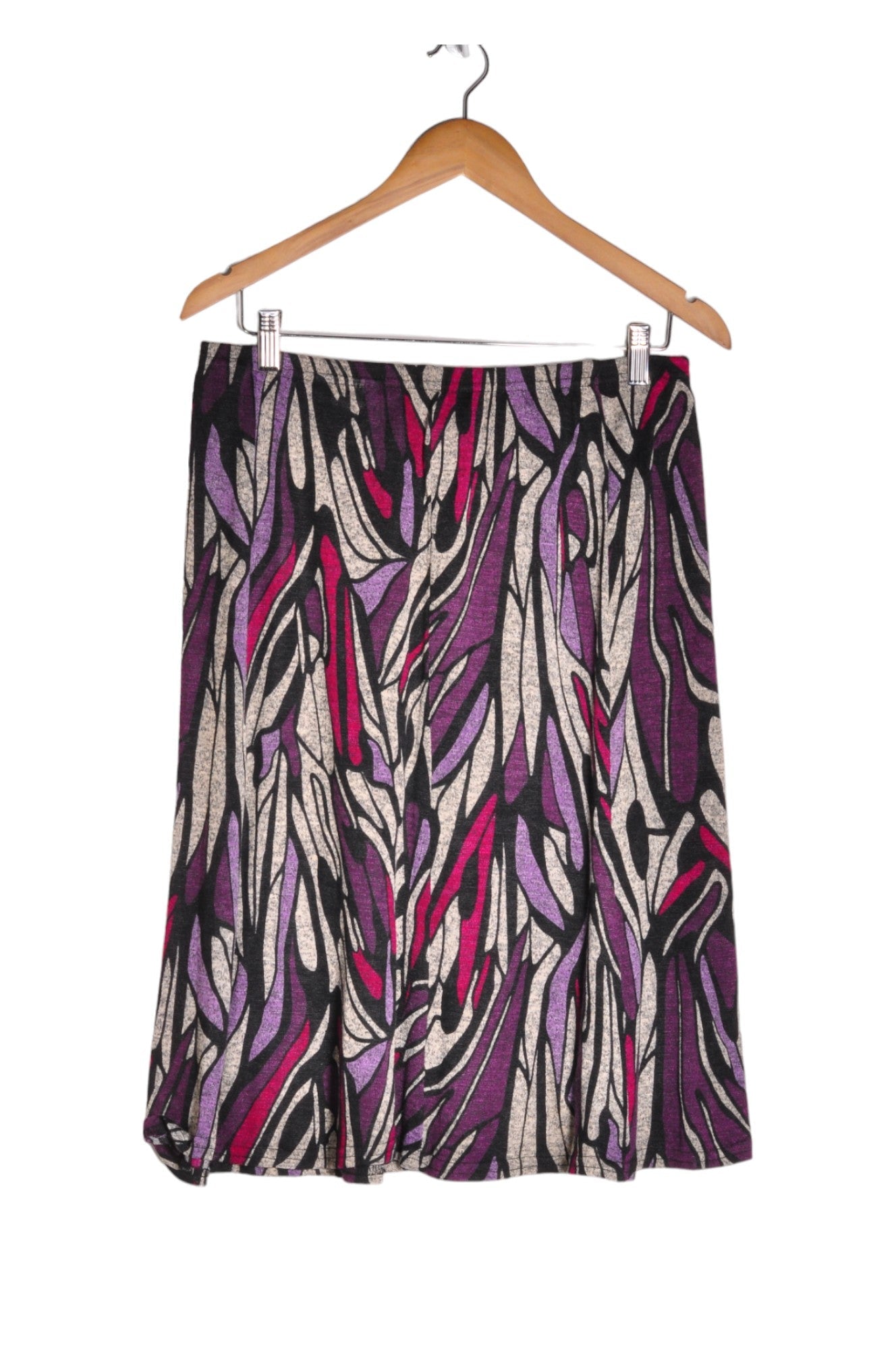 LINDOR Women Casual Skirts Regular fit in Purple - Size L | 13.25 $ KOOP