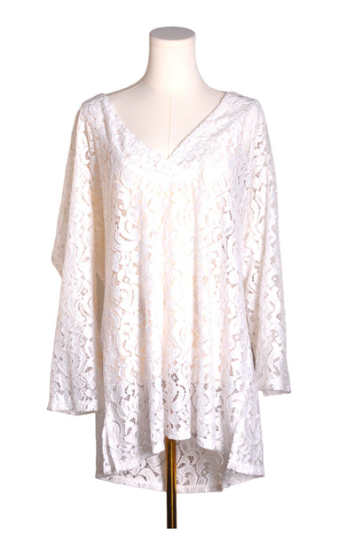 LA VIE EN ROSE Women High Low Dresses Regular fit in White - Size L | 13.25 $ KOOP