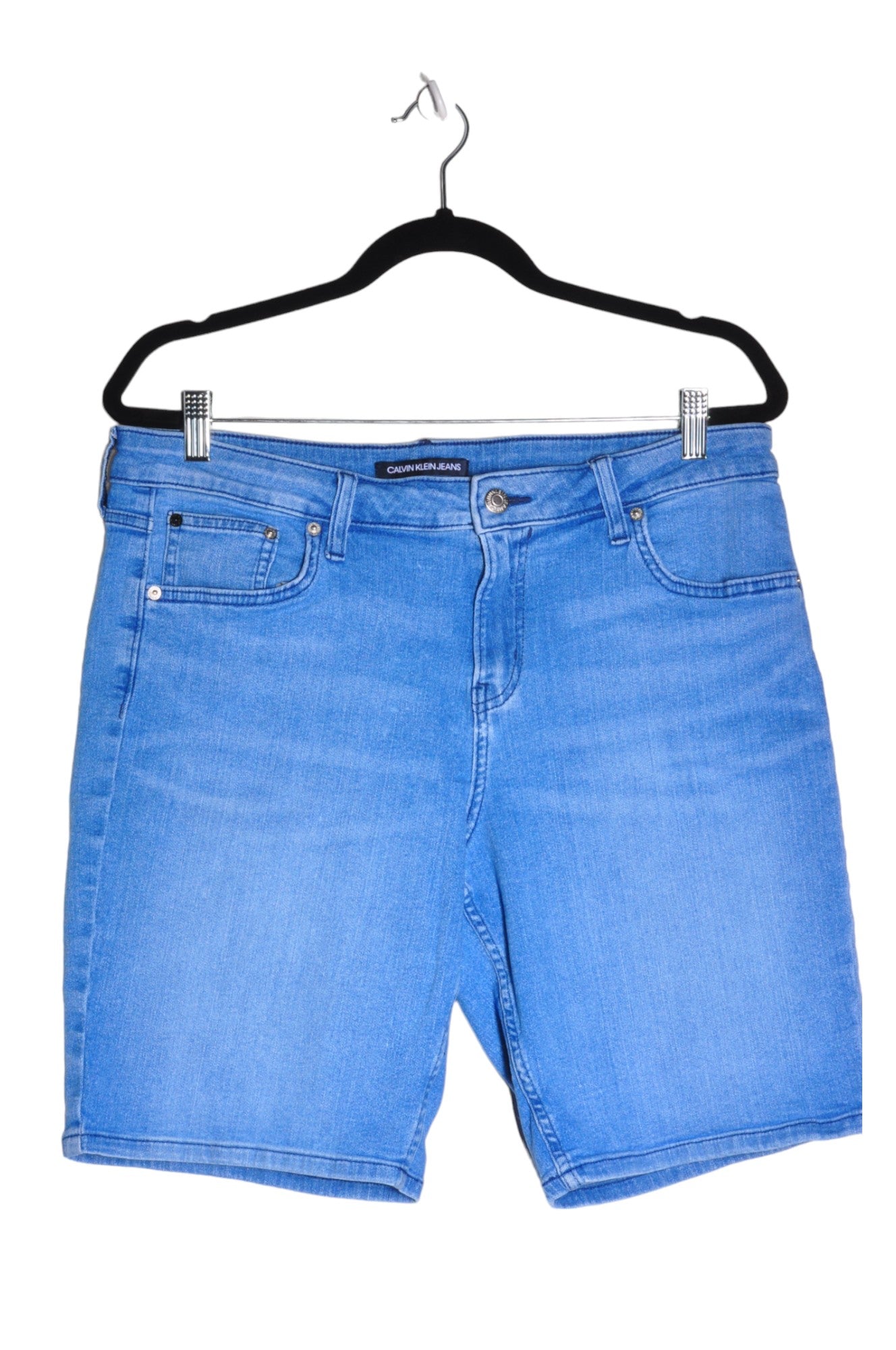 CALVIN KLEIN Women Denim Shorts Regular fit in Blue - Size 16 | 27.89 $ KOOP