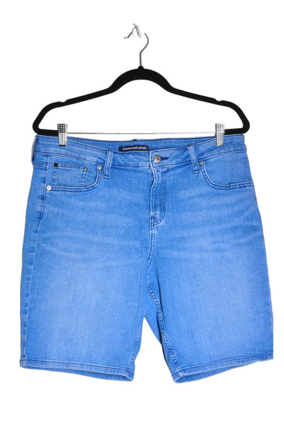 CALVIN KLEIN Women Denim Shorts Regular fit in Blue - Size 16 | 27.89 $ KOOP