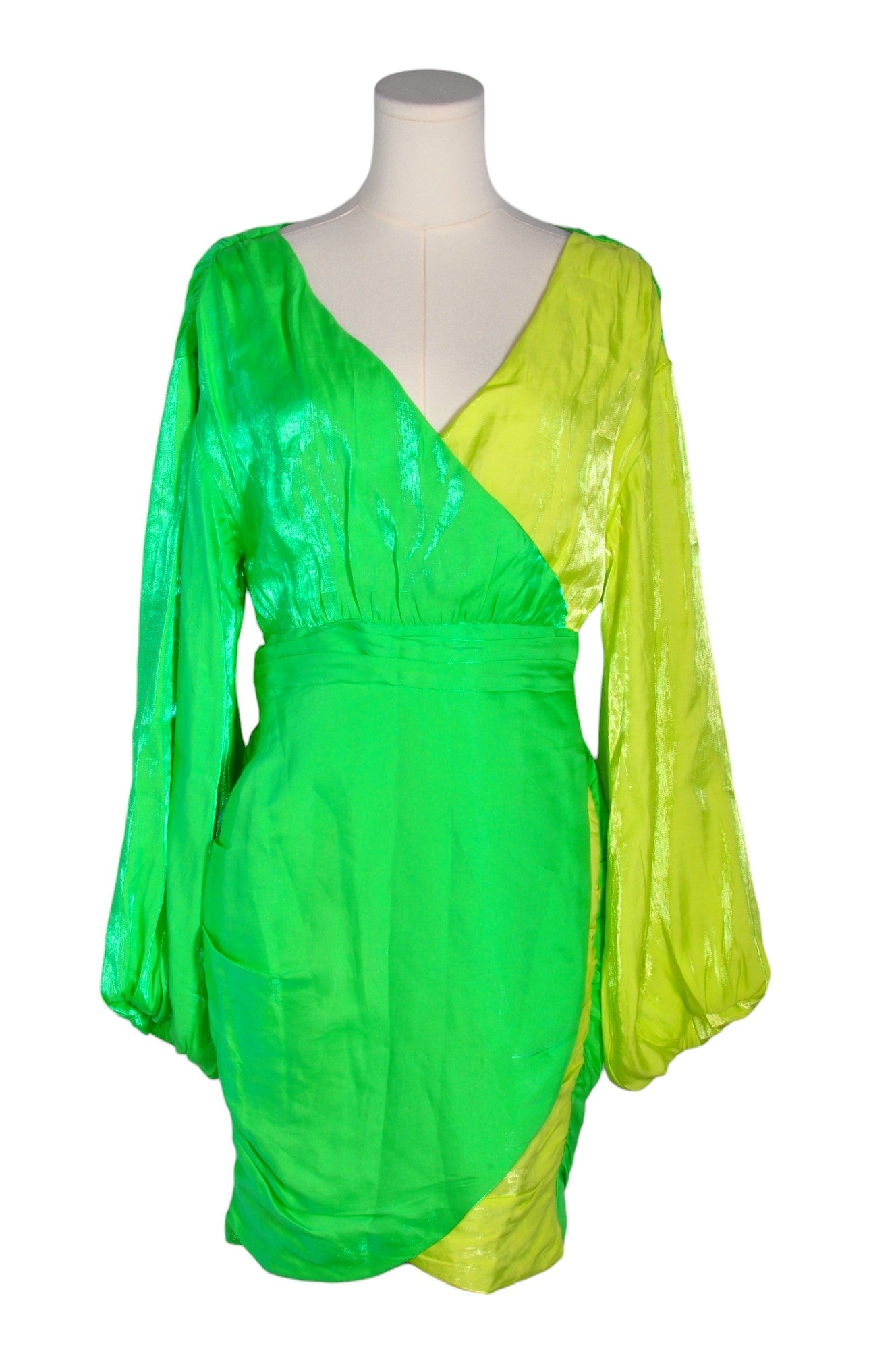 NA-KD Women Wrap Dresses Regular fit in Green - Size 40 | 24.3 $ KOOP