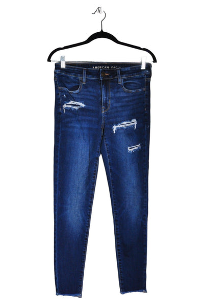 AMERICAN EAGLE Women Straight-Legged Jeans Regular fit in Blue - Size 6 | 19.9 $ KOOP