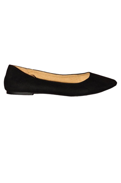 OLD NAVY Women Flat Shoes Regular fit in Black - Size 8 | 9.99 $ KOOP