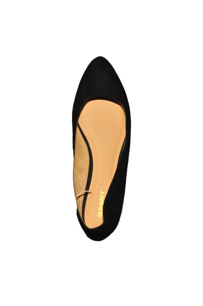 OLD NAVY Women Flat Shoes Regular fit in Black - Size 8 | 9.99 $ KOOP