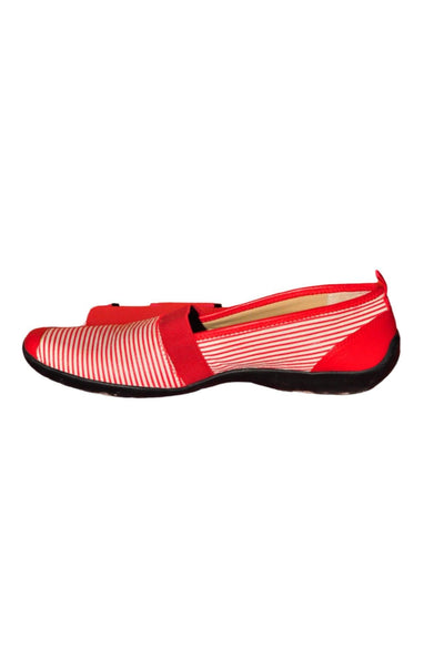 ROS HOMMERSON Women Flat Shoes Regular fit in Red - Size 10.5 | 47.89 $ KOOP