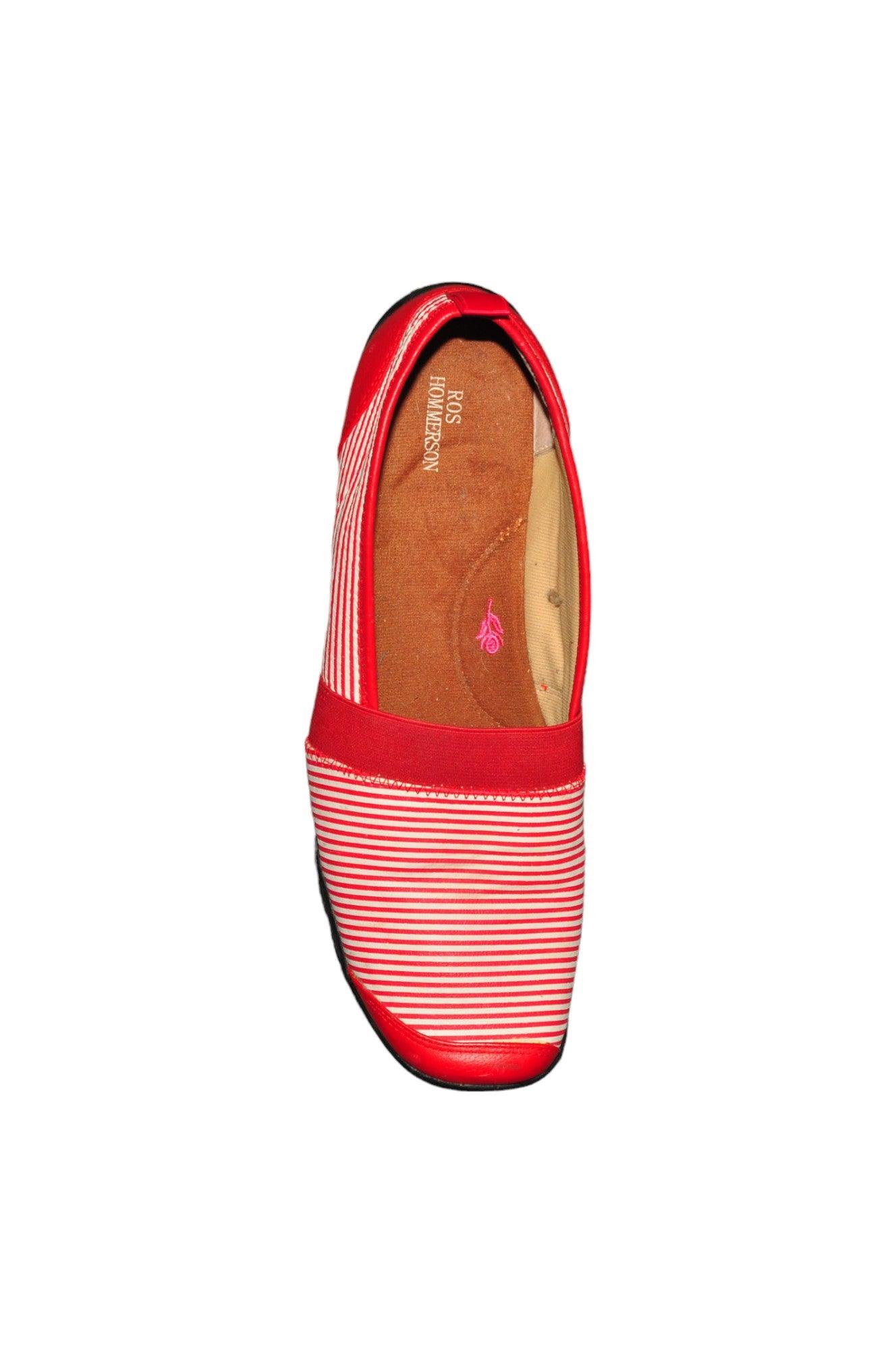 ROS HOMMERSON Women Flat Shoes Regular fit in Red - Size 10.5 | 47.89 $ KOOP