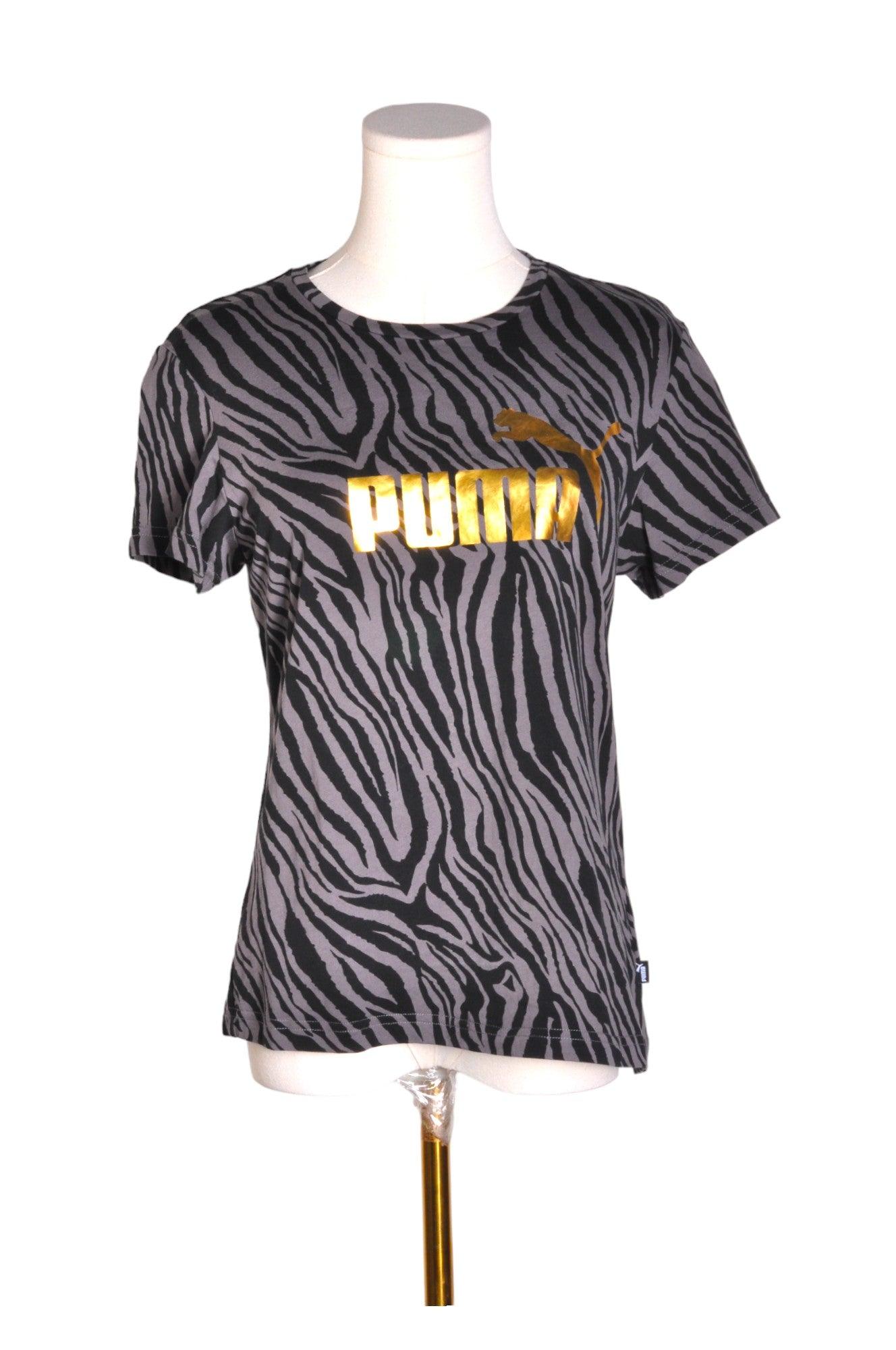 PUMA Women T-Shirts Regular fit in Gray - Size M | 11.89 $ KOOP