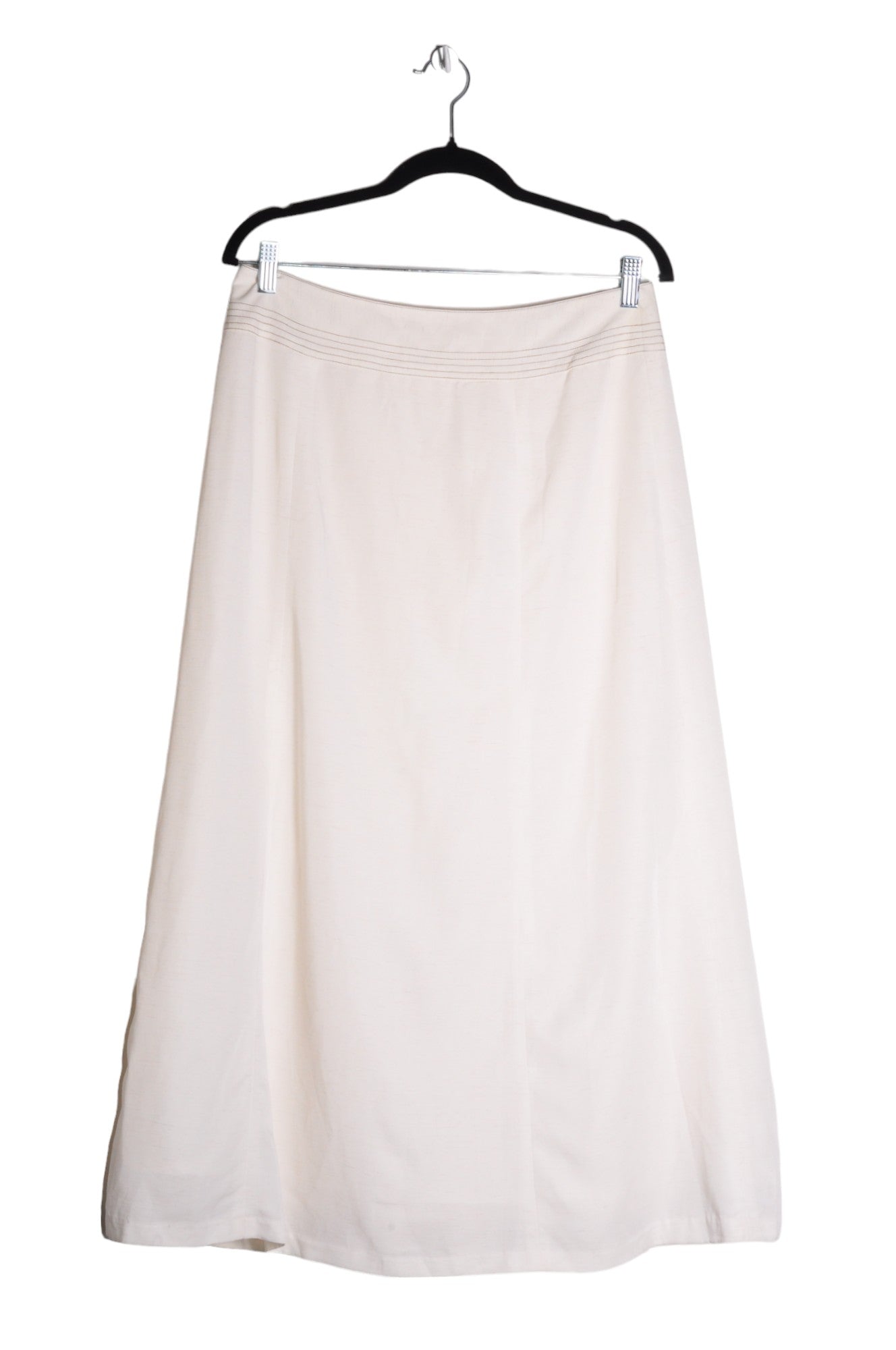 LONDON FOG Women A-Line Skirts Regular fit in White - Size 10 | 13.25 $ KOOP