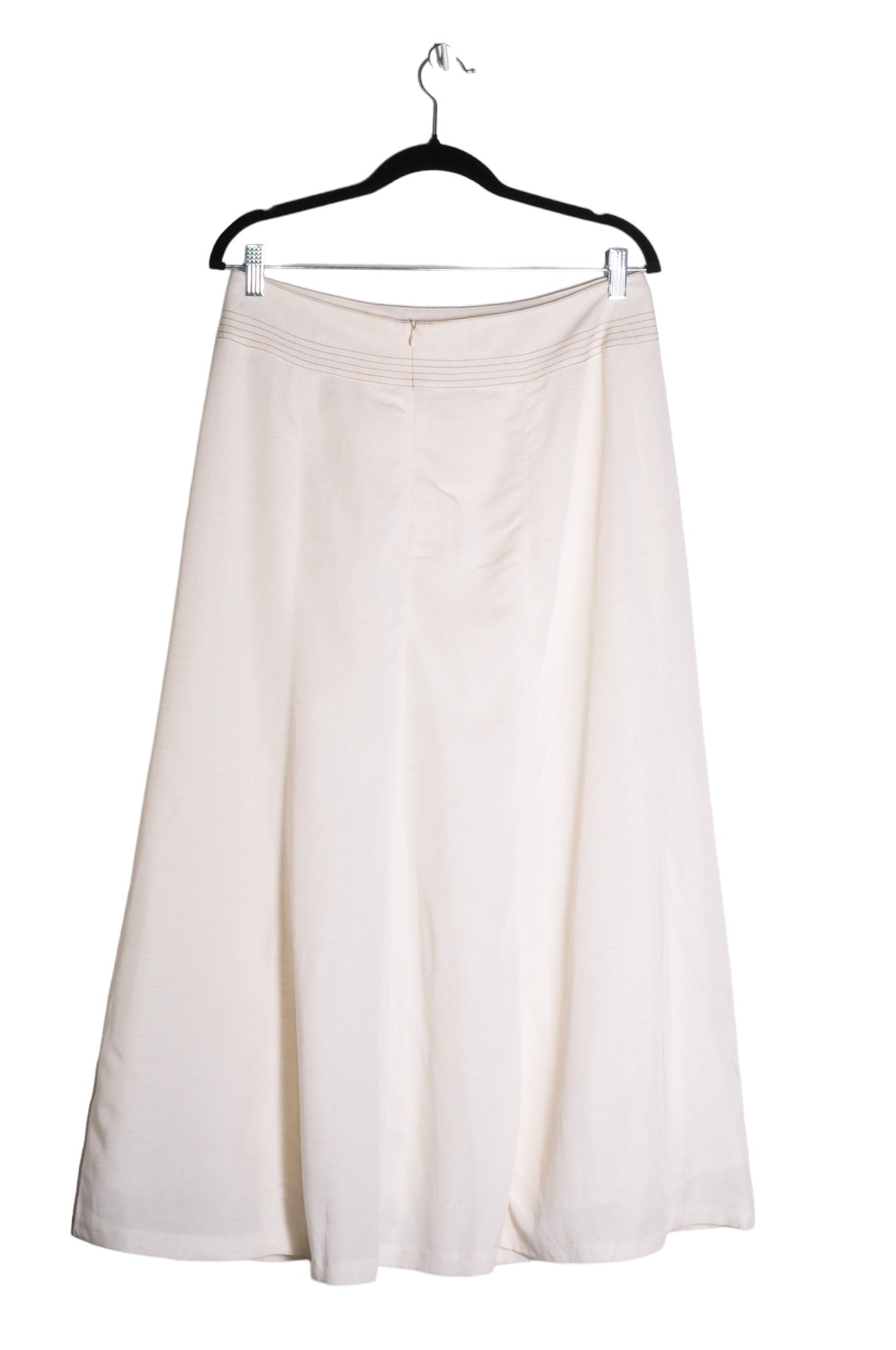 LONDON FOG Women A-Line Skirts Regular fit in White - Size 10 | 13.25 $ KOOP