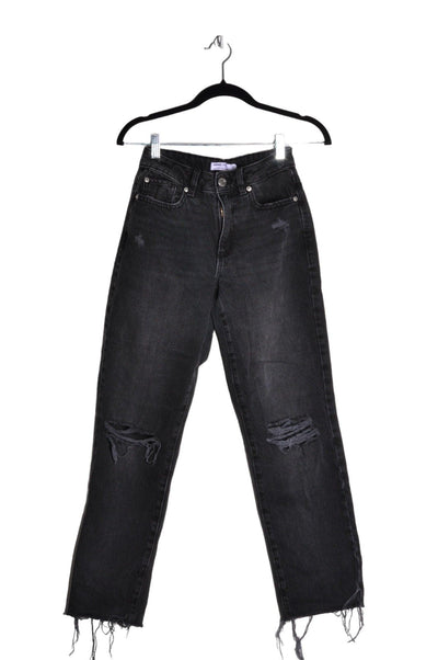 GARAGE Women Straight-Legged Jeans Regular fit in Black - Size 24 | 13.2 $ KOOP