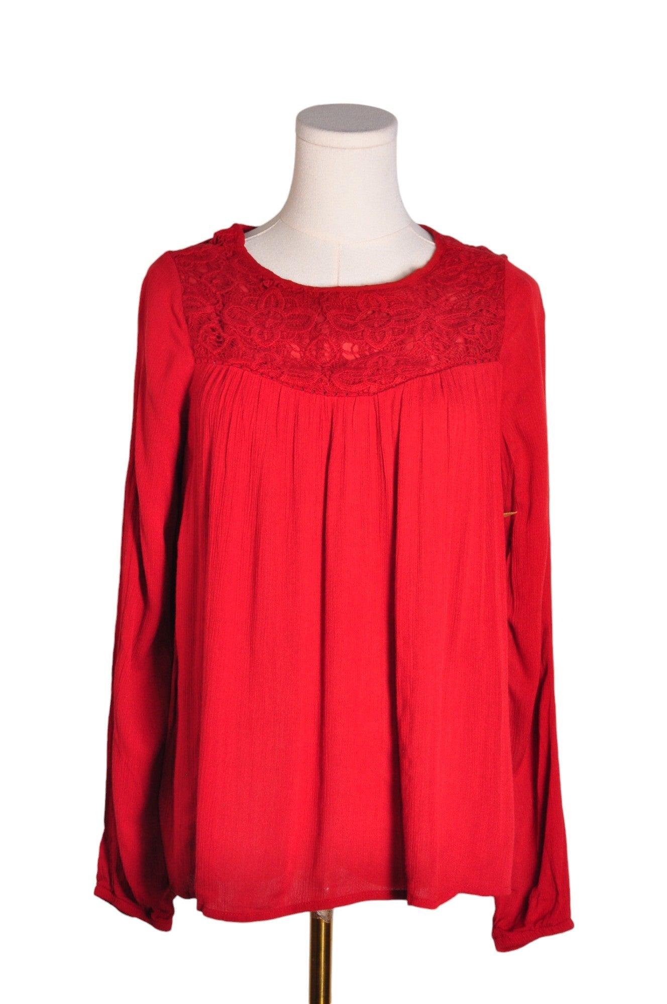 ARDENE Women Blouses Regular fit in Red - Size S | 9.99 $ KOOP