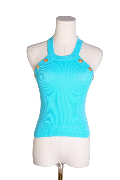 UNBRANDED Women Crop Tops Regular fit in Blue - Size XS | 9.99 $ KOOP