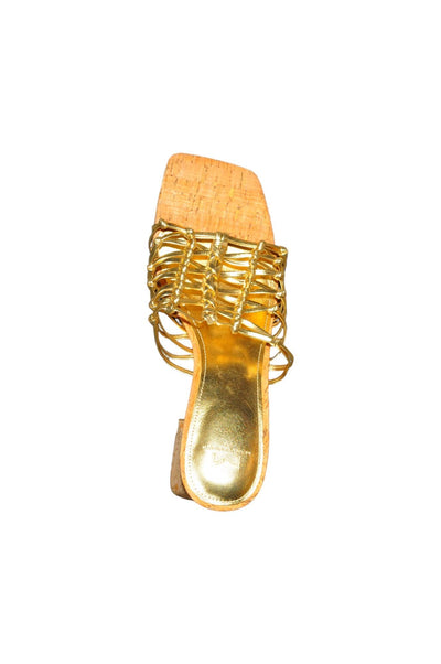 MARC FISHER Women Sandals Regular fit in Yellow - Size 10 | 69.99 $ KOOP