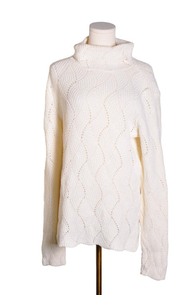 SUNDANCE Women Turtleneck Tops Regular fit in White - Size L | 13.25 $ KOOP